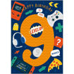 Picture of HAPPY BIRTHDAY 9 CARD GAMING